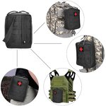 First Aid Bag Manufacturer - Anthrive Durable 600D Nylon Black First Aid Kit Tactical Rip Away Utility EMT Empty Medical Emergency Trauma