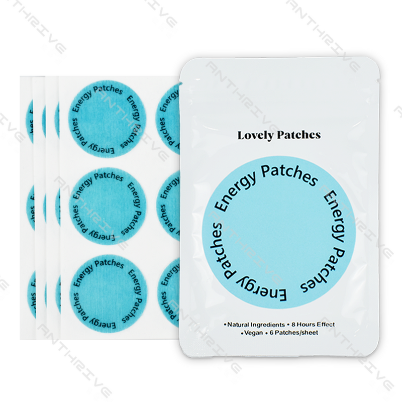 Energy Patch Manufacturer - Anthrive Private Label OEM All Natural Plant Ingredients Wellness for Focus Energy Boost