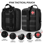 Tactical First Aid Kit Manufacturer - Anthrive Customize Medical EMT Molle Trauma Survival Emergency Bag Individual IFAK