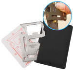 Survival Multitool Manufacturer - Anthrive 11 in 1 Camping Accessories Kits Wallet Stainless Steel Multi-function Credit Card