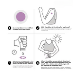 UV Detection Stickers Manufacturer - Anthrive 12 Patches/Sheet 60PCS Outdoor Skin Soothing Facial Patch Sun UV Patches Summer for Sunscreen