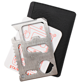 Survival Multitool Manufacturer - Anthrive 11 in 1 Camping Accessories Kits Wallet Stainless Steel Multi-function Credit Card
