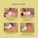 Foot Care Stick Manufacturer - Customizable Shea Butter Pearl Hyaluronic Acid Repair Whipped Beef Tallow Cream for Dry Cracked Heels