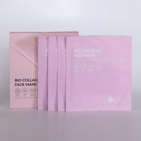 Facial Mask Manufacturer - Custom Logo PDRN Pink Hydrating Bio-Collagen Overnight Moisturizing Hyaluronic Acid Sheets