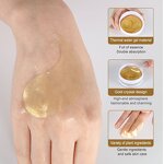 Gel Eye Patches Manufacturer - Private Label Removes Dark Circle Hydrogel Hydrating Sleep Under 24k Gold Crystal Collagen Eye Mask