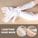 Hand Mask Manufacturer - Wholesale Custom Oem Shea Butter Cute Nourishing Whitening Long Size Forearm Moisturizing Print