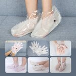 Hand Sheet Mask Manufacturer - Custom Moisturizing Nourishing Whitening Rose Paraffin Peel Hand Care Product