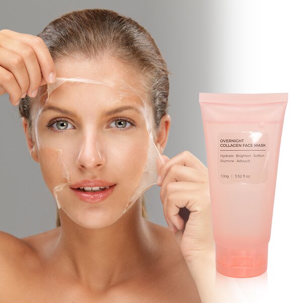 Peel Off Mask Manufacturer - Korean Collagen Night Wrapping Deeply Hydrate Face Care Masking Sheet