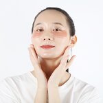 Gel Eye Mask Manufacturer - Oem Anti-Ageing Blue Green Under Patch Organic Hydrogel Collagen Korean Under Eye Patch