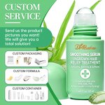 Ingrown Hair Treatment Manufacturer - Aloe Vera Grown Hair Roller OEM ODM Prevents Ingrowns Clears Razor Bumps Gently Exfoliates Soothe Redness