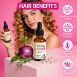 Onion Hair Serum Manufacturer - Organic Custom Brand Private Label and Ginger Nourishing and Smooth Hair Treatment
