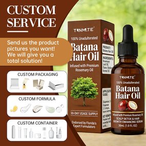 Batana Essential Oil Manufacturer - Organic Moisturizing Repair Damaged 100% Natural Growth for Hair Strengthening