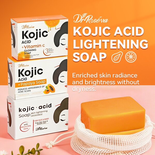 Handmade Soap Manufacturer - Factory Wholesale Organic Anti-Acne Skin Care Essential Oils Kojic Acid Bar Moisturizing Whitening