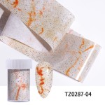 美甲转印箔供应商-激光全息大理石纹贴纸