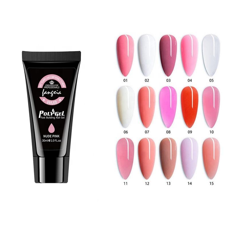 Nail Gel Supplier - 6 Colors UV Phototherapy Adhesive