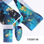 美甲转印箔供应商-激光全息大理石纹贴纸