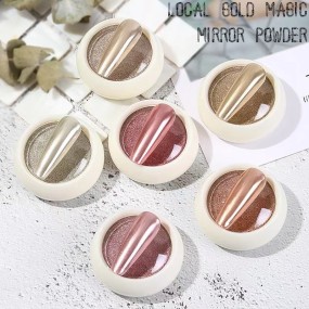 Mirror Powder Supplier - Gold Magic Mirror Surface Titanium Powder