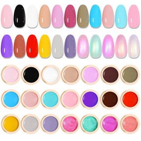 Solid Nail Polish Manufacturer - Japanese Cream Style Gel Polish
