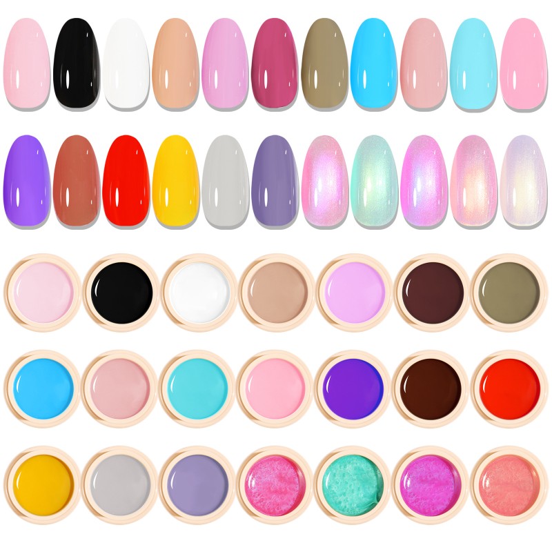 Solid Nail Polish Manufacturer - Japanese Cream Style Gel Polish