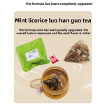 Herbal Tea Manufacturer - Mint Licorice Monk Fruit Organic Health Throat-nourishing