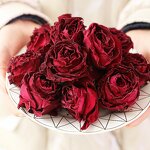 Freeze-Dried Tea Manufacturer - Premium Grade Yunnan Organic Dark Red Rose Lab-Tested 98% Nutrient Retention Non-GMO