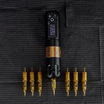 Tattoo Cartridge Needles Manufacturer - Ambition 20PCS 0.35mm 0.3mm 3rs 5rs RS Round Shader for SMP Semi-Permanent Color Package and Shadow