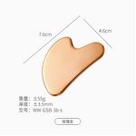 Gua Sha Tools Manufacturer - 304 Stainless Steel Rose Gold Anti-Aging Jade Roller Set