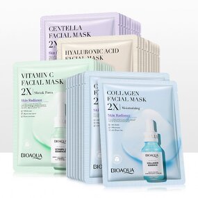 Facial Mask Manufacturer - BIOAQUA Hyaluronic Acid Moisturizing Whitening Vitamin C Brightening Skin Care