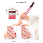 Electric Nail Drill Manufacturer - with Brushless Motor Portable and Rechargeable 12000RPM Nail Drill Pen Kits