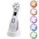 Beauty Machine Manufacturer - 5 in 1 EMS Photon Microcurrent Anti-wrinkles RF Led Facial for Home Use Skin Tightening