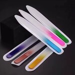 Nail File Manufacturer - Custom Logo Professional Lifetime Manicure Fingernail Crystal Glass with Case