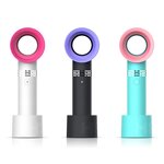 Hand Held Fan Manufacturer - Summer Popular No Leaves USB Bladeless Mini Portable