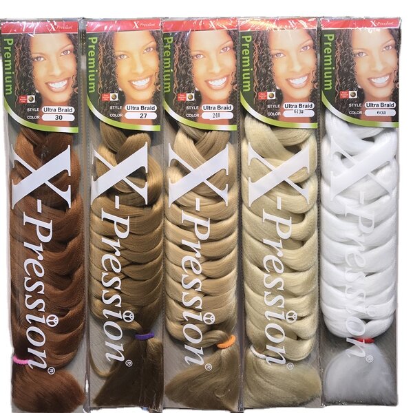 Hair Braiding Extensions Manufacturer - High Temperature Africa 82 Inch Pression Synthetic Hair Braid Wigs & Hot Selling