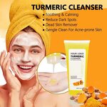 Turmeric Skincare Set Manufacturer - Anti-Acne & Dark Spot Whitening with Soap Serum Scrub Cream Facial Wash