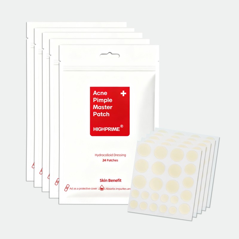Hydrocolloid Pimple Patches Manufacturer - 24 Counts Natural Ingredients