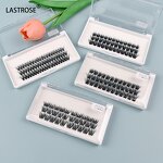 Eyelashes Manufacturer - LASTROSE Handmade 0.07MM Thickness M 15-20mm Reusable 3D False Cils Black Cotton Band Full Strip & Wholesale