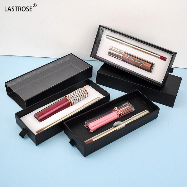 Lip Kit Manufacturer - 2 in 1 Lipgloss and Lip Liner Box Set Waterproof Matte High Pigment Nude Vegan Liquid