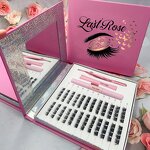 Lash Clusters Manufacturer - New Individual Professional Pre-cut Segment Cluster Lashes Diy Lash Extension Kit & Wholesale