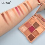 Eyeshadow Palette Manufacturer - Mattes Shimmers 9 Shades Brown and Purple
