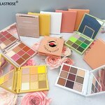 Eye Shadow Palette Manufacturer - Macaron 9 Colors Mineral High Pigment Matte Glitter Waterproof Dark Skin Tones & Private Label