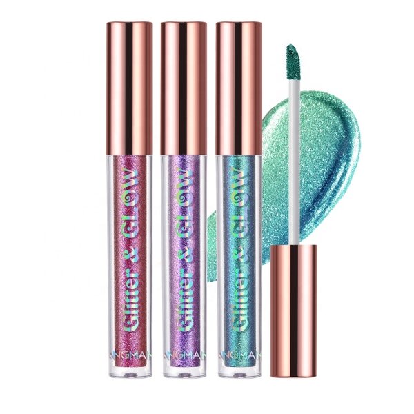 Liquid Eyeshadow Manufacturer - LANGMANNI Glitter Chameleon Metallic Changing Long-lasting Highly Pigmented Quick Dry Waterproof