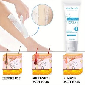 Hair Removal Cream Manufacturer - Water Ice Levin Painless Easy for Private Parts at Home