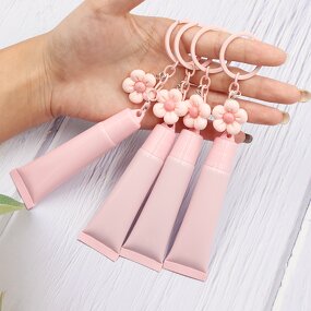 Lip Balm Manufacturer - Pink Squeeze Tube Moisturizing Liquid Butter Fruit Flavor Vegan & Customize Private Label