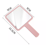 Hand Mirror Manufacturer - ABS Plastic Square Cosmetic Women's Small Handheld with Personalized Features & Customized Logo Private Label