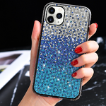 Phone Case Manufacturer - Compatible for 16/17/13/XSMax/XR/SE New Model Luxury Shockproof PC+TPU Gradient Rhinestone Inlaid Diamond