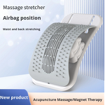 Lumbar Reliever Manufacturer - Manual-Wired Massage Belt Waist Support Spine Corrector Pain Relief Yoga Exercise Back Opening Device