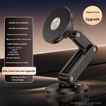 Car Phone Holder Manufacturer - Magnetic Foldable ABS+PC Universal Dashboard Air Conditioning Vent Mount for Compatible Navigation