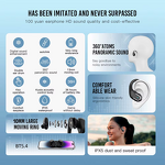 Wireless Sports Earphones Manufacturer - Consumer Electronics for 5.1 IPX-6 Waterproof Active Noise Cancellation (ANC) LED