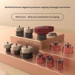 Cupping Device Manufacturer - Electric Plug-In Intelligent with Breathing Heating Vacuum Back Home Multi-Cupping Meridian Dredging Scraping