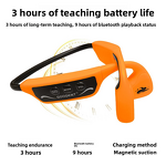 Underwater Swimming Headphones Manufacturer - In-Ear IPX-8 Waterproof Active Noise Cancellation (ANC) Digital Display LED JL for 5.0 LHDC